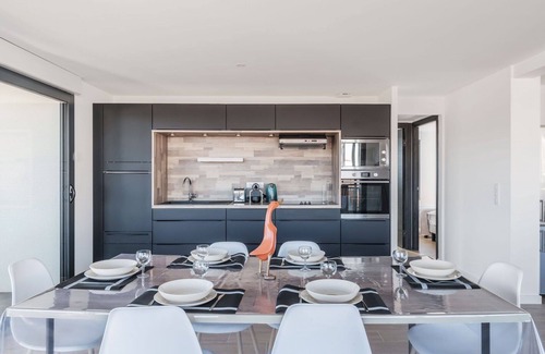 Contis-les-Bains Apartamento | Acogedor apartamento para 6 personas con WIFI, TV, terraza, mascotas permitida y aparcamiento