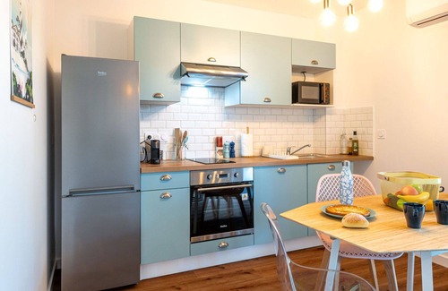 Lit-et-Mixe Apartamento | Hermoso apartamento para 4 personas con WIFI, A/C, TV, balcón, mascotas permitida y aparcamiento