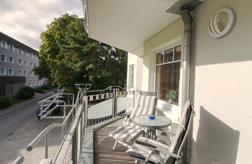 Ostvorpommern Apartamento | Precioso apartamento para 4 personas con WIFI, TV, balcón y aparcamiento