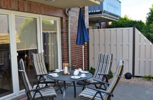 Norddeich Apartamento | Acogedor apartamento para 4 personas con WIFI, TV, terraza y aparcamiento
