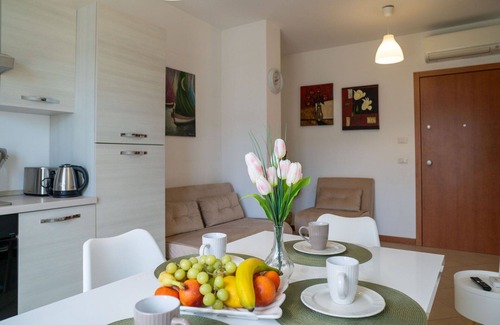 Silvi Marina Apartamento | Precioso apartamento con WIFI, piscina, A/C, TV, terraza, mascotas permitida y aparcamiento