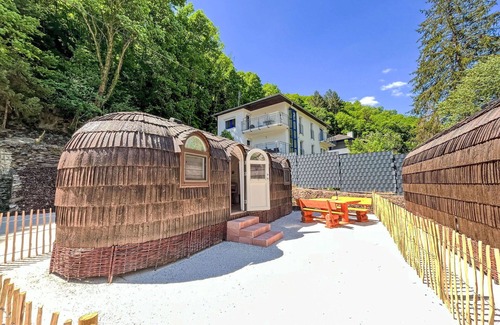 Boppard Casa | Acogedor apartamento en villa para 2 personas con terraza, mascotas permitida y aparcamiento