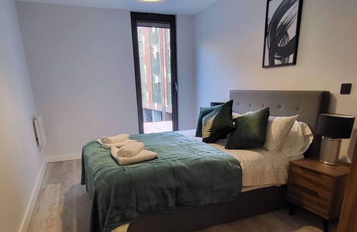 Bordesley Apartamento | Lovely Central Birmingham 1 Bed Apartment