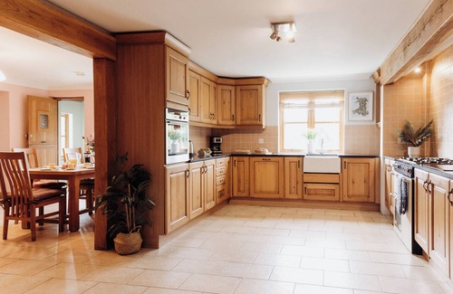 Devils Bridge Casa | Lovely countryside farm house with large hot tub and disabled friendly. Sleeping 12