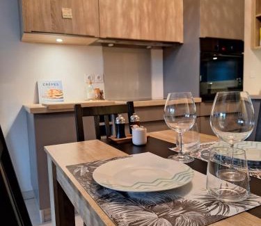 Allonzier-la-Caille Apartamento | Lovely cozy apartment with large terrace