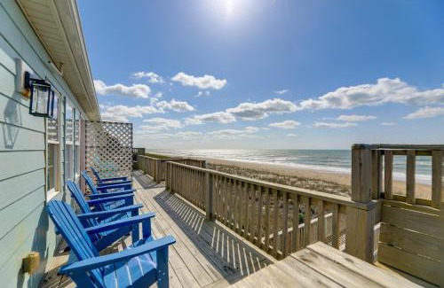 Indian Beach Casa | Lovely Emerald Isle Beach House - Steps to Beach!