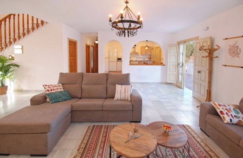 Comares Villa | Lovely family-sized villa with pool, natural surroundings..