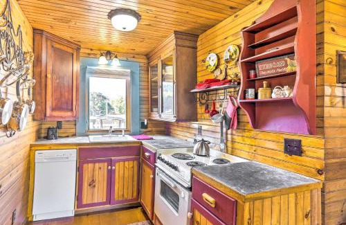 Flat Rock Casa | Lovely Flat Rock Cabin from 1905 with Fireplace