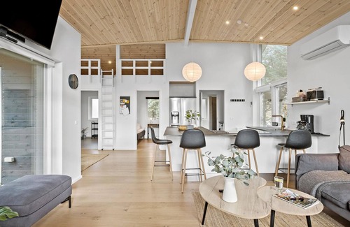Haslevgarde Casa | Preciosa casa en Hadsund con cocina.