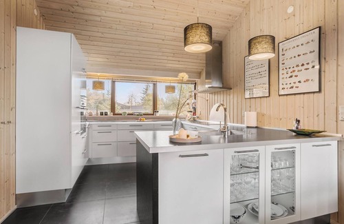 Bratten Strand Casa | Preciosa casa en Jerup con sauna
