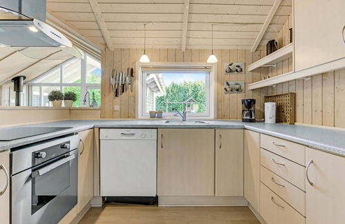 Arrild Ferieby Casa | Preciosa casa en Toftlund con sauna