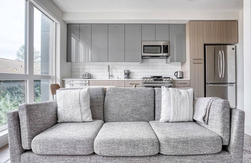 Mountain View Apartamento | Lovely Mountain View Studio w/ Gym & W/D, near 280 & 101, by Blueground