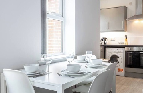Eccles Apartamento | Lovely one-bedroom serviced apartment in Eccles