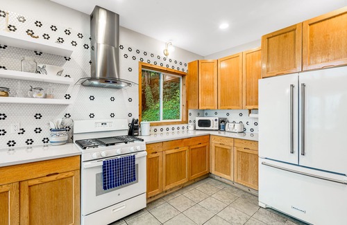 Alki Casa | Lovely, open home with water views, scenic deck, & 2 fireplaces - near Seattle