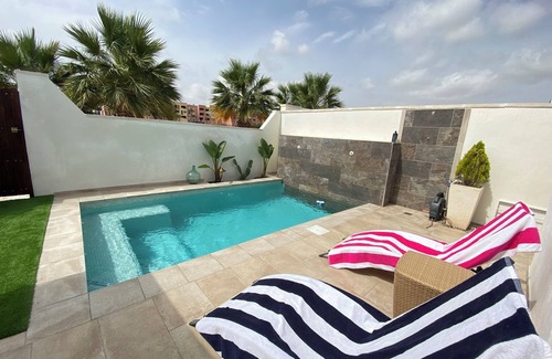 Torre-Pacheco Villa | Lovely villa in5*golf resort, private Pool, south facing, golf view, security