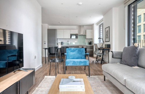 William Morris Apartamento | Lovely Walthamstow 2BR w/ Gym, Lounge & Concierge nr Tube, by Blueground