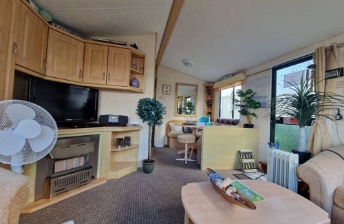 Aberystwyth Chalet De Esquí | Lovley Sea Viev 2 Bedroom Caravan in Clarach Bay