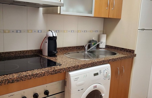 Playa de Vera Apartamento | BAJO en PRIMERA LÍNEA de Vera con piscina privada!