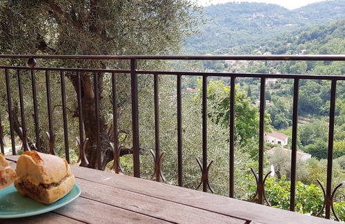Le Bar-sur-Loup Apartamento | Lower Garden Apartment with ***Large Heated Pool***