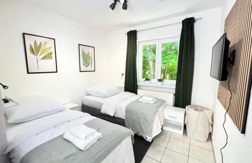 Irgertsheim Casa | LTA Apartment Ingolstadt Irgertsheim-5 Schlafzimmer-Einzelbetten-WLAN-Waschmaschine