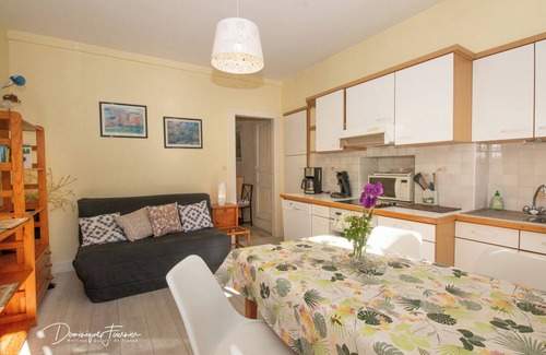 Bagneres-de-Luchon Apartamento | LUCHON LUMINEUX T2 CentreVille-Jardin-Wifi Unlimited>500Mb/s