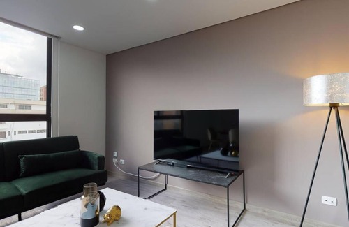 Calle 100 Apartamento | Lujoso apartamento cerca parque de la 93- Dos hab