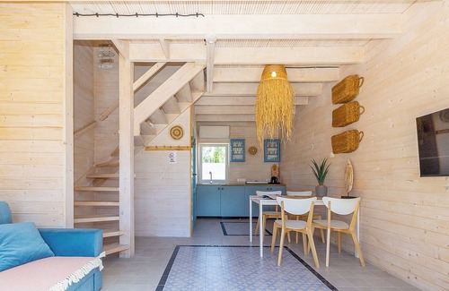 Mielno Cabina | Lulu Holiday Resort -Domki z podgrzewanym basenem. Mielno ul. Klonowa 2A