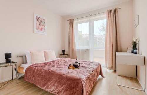 Powisle Apartamento | Lumina apart with 2 terraces and parking