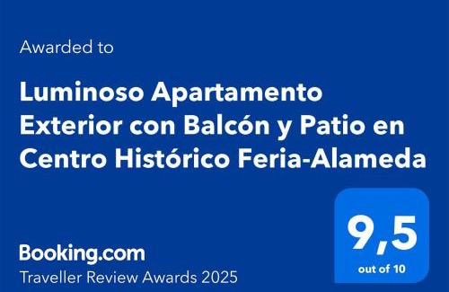 San Gil Apartamento | Luminoso Apartamento Exterior con Balcón y Patio en Centro Histórico Feria-Alameda