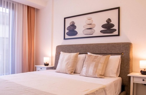 Iskele Mahallesi Apartamento | Luminous Flat with Sea View in Izmir