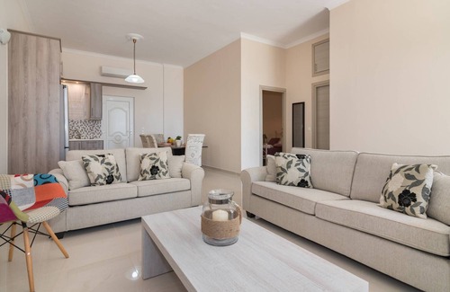 Akrotiri Apartamento | Apartamento frente a la playa 'luna nera'