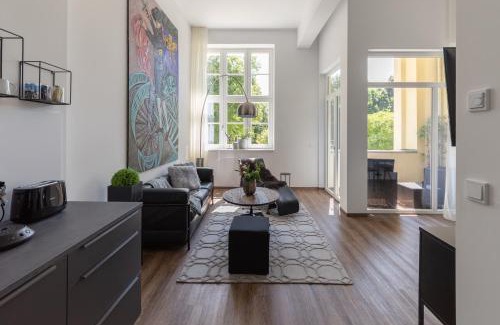 Frohnhausen Apartamento | Lunas Appartements in der alten Schule Essen