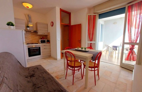 Lido di Pomposa Apartamento | Almuerzo con una vista impresionante! Apartamento en primera línea de playa en el centro de Lido di Pomposa