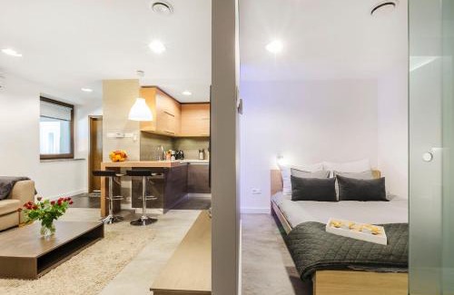 Lodz Apartamento | LupoApartments Kosynierów Klimatyzacja Dostęp na Kod