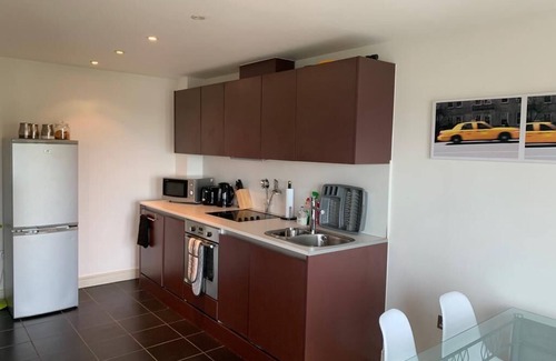 Atlantic Wharf Apartamento | Lush Cardiff Bay Apartment with Secure Parking and Fast Wifi