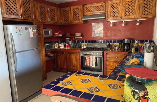 El Caloso Condominio | Lush private courtyard and patio, 2 bd 2 bath,short walk to market & Old Town.