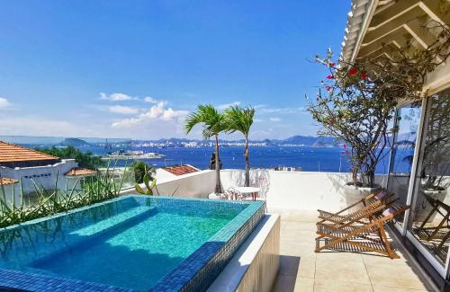 Gloria Apartamento | Lux 12 - Cobertura Romantica com piscina aquecida e vista mar
