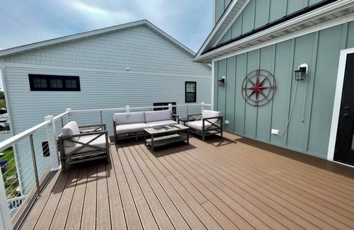 The Pines Casa | Lux 6BR Home w/ Private Saltwater Pool – Walk to Beach, Dining & Boardwalk!