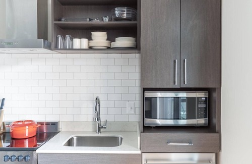 Mount Vernon Triangle Apartamento | Lux Mount Vernon 1BR w/ Gym, Rooftop, W/D, walk to Metro, by Blueground