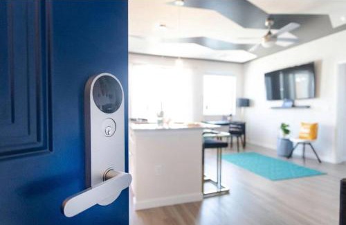 Downtown Baltimore Apartamento | Lux Penthouse Skyline, Views Gym , Free Parking & Wifi