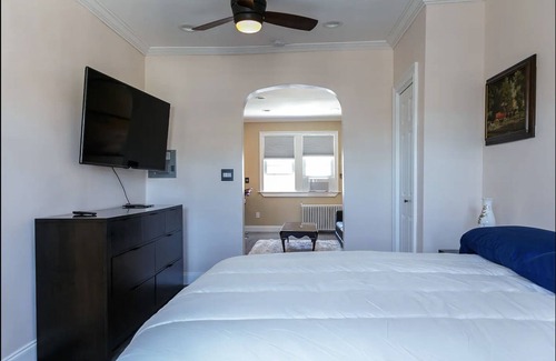 Weehawken Apartamento | Luxe 1-Bedroom Loft Near Manhattan