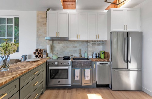 Belvedere Tiburon Casa | Luxe Beach View Bungalow at JAR Farms with use of private beach, pool, orchards