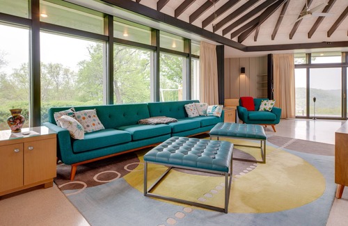 Delhi Hills Casa | Luxe Cincinnati Home Rental w/ Ohio River Views!