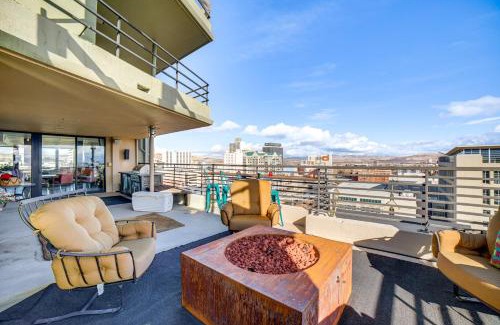 Downtown Reno Apartamento | Luxe Dtwn Reno Penthouse about 3 Mi to Casinos!