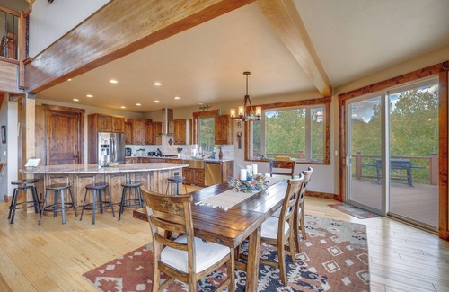 Florissant Cabina | 5BR Woodland Park Area Mtn Inicio con Pikes Peak Views