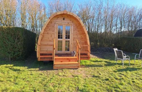 Aagtekerke Chalet De Esquí | Luxe Houten Pod nr 4 Aagtekerke Dichtbij Zee en Natuur