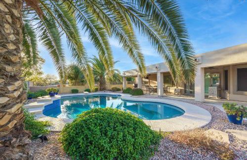 Palm Valley Casa | Luxe Pool BBQ & Backyard Paradise
