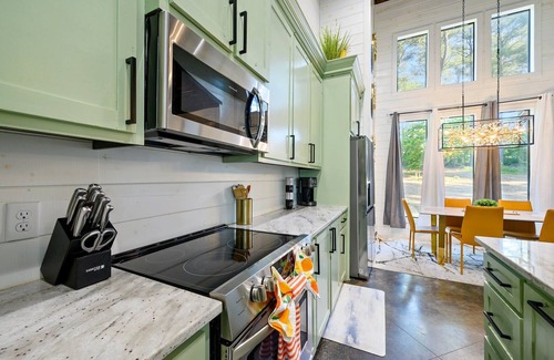 Pickens Chalet De Esquí | LUXE Privacy at Gorgeous Broken Bow Cabin Home