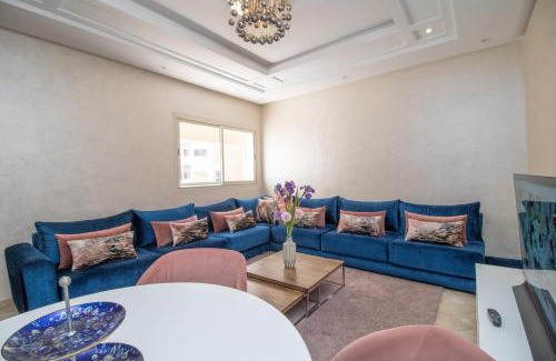 Nouaceur Apartamento | Luxe & sérénité près de l Aireport Mohamed 5, votre Havre de Paix
