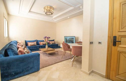 Nouaceur Apartamento | Luxe & sérénité près de l Aireport Mohamed 5, votre Havre de Paix